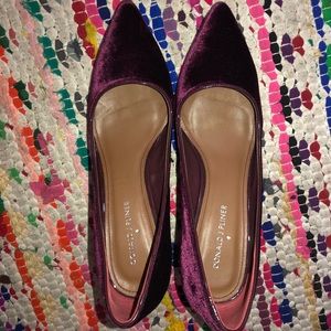 Donald Pliner NWOT Velvet Pumps